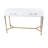 Hursey 47'' Solid Wood Top Console Table