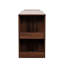 Bureau d'ordinateur de coin moderne avec table extensible et tiroirs, parfait pour le bureau à domicile et le bureau