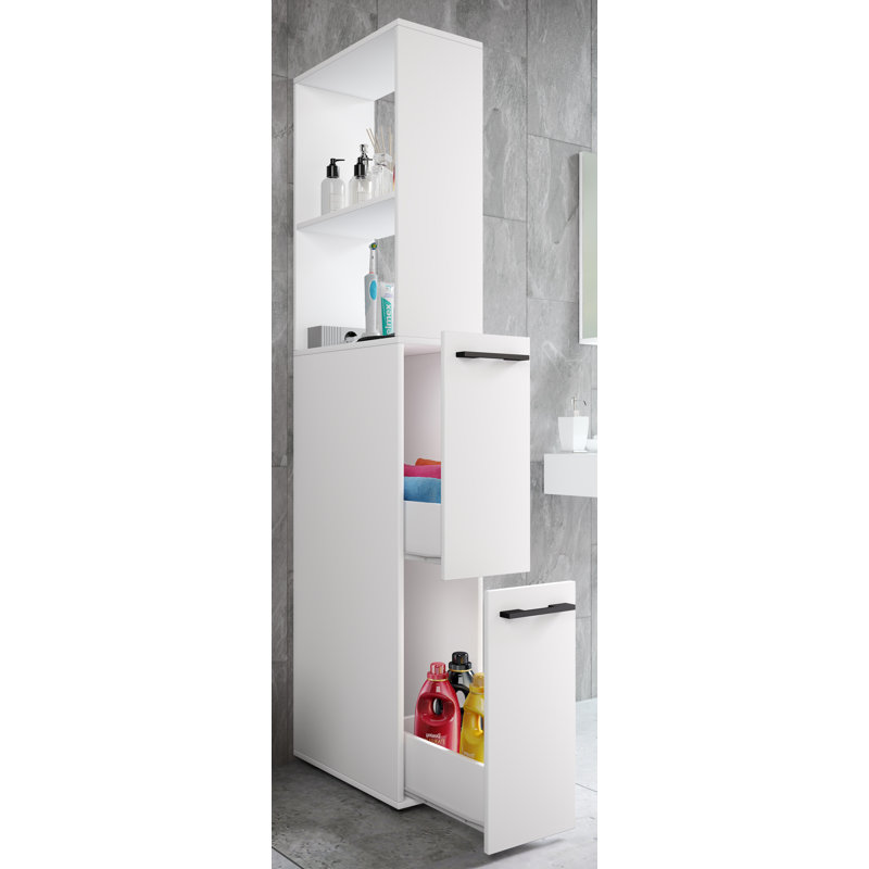 Rainna Bathroom Cabinet, White