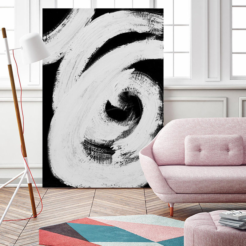«Loosely Intertwined I», reproduction d'art sur toile géante 84 po x 54 po, H 72 po x l 48 po x P 1,5 po