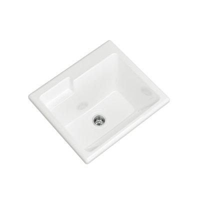 24 " L x 21.1 " W Drop-In Laundry Sink