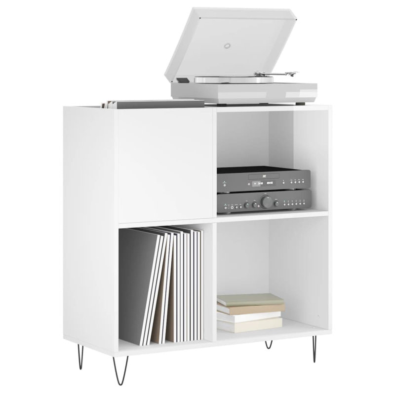 Byxbee 1 - Door Rectangle Accent Cabinet, High Gloss White