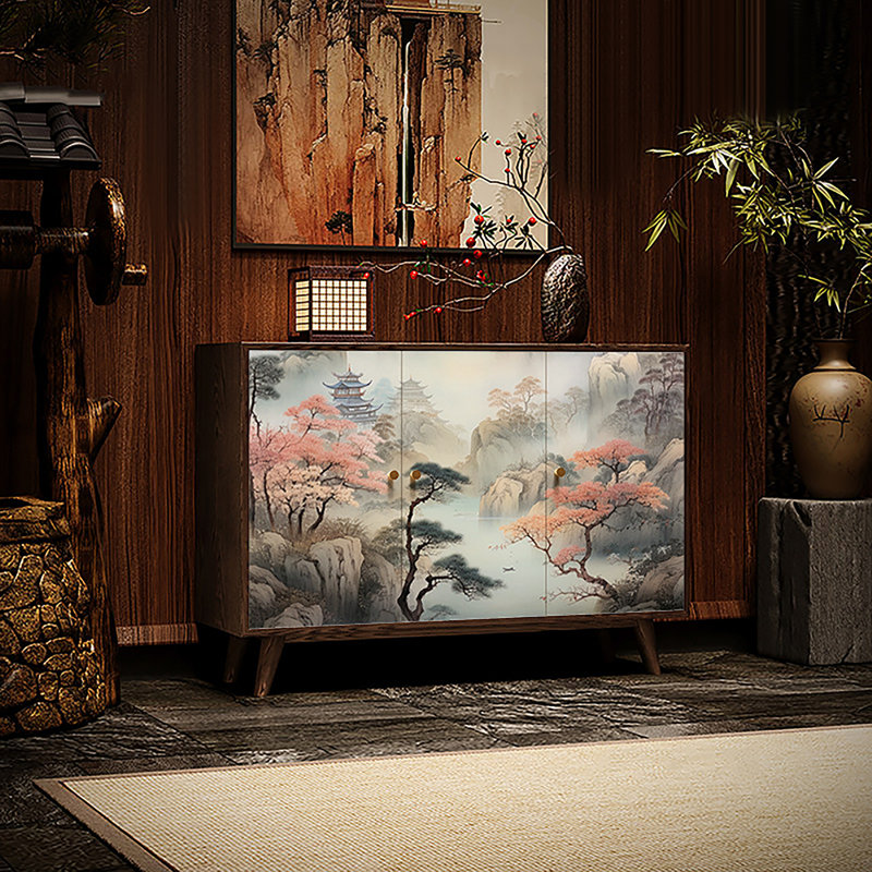 Simple armoire de rangement zen