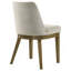 Chaise d'appoint Bryant (brun clair) rembourrée (ensemble de 2)