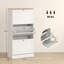 Petite armoire de rangement, armoire de rangement pour chaussures, armoire de rangement dissimulée pour chaussures