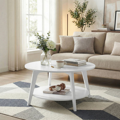 2 Tier Coffee Table With Storage