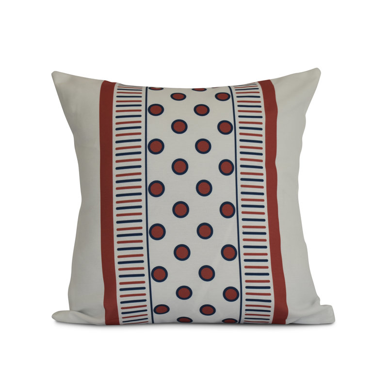 Coussin Upscale Getaway, H 20 po x l 20 po x P 3 po, Orange