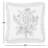 Florette Square Cotton Pillow Cover & Insert