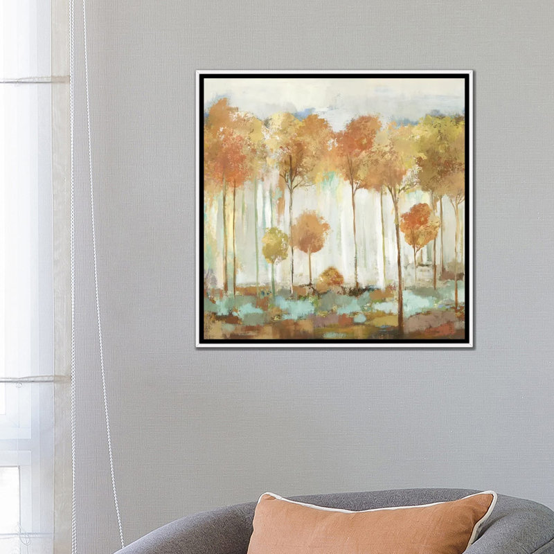 "Le prélude I" par Allison Pearce, reproduction d’art, Pas de tapis, H 26 po x l 26 po x P 1,5 po, Toile blanche encadrée