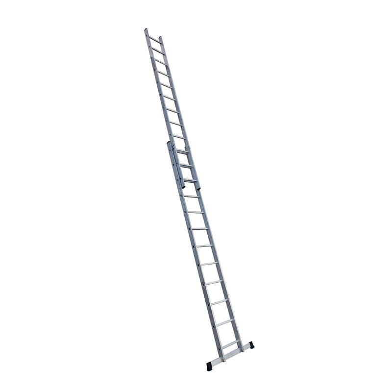 24- Step Aluminium Lightweight Folding Extension Ladder
