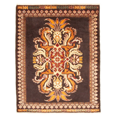 Kayseri Brown Rug 3'3" x 4'4"