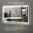 Janisia Glass Rectangle LED Mirror-1525466944