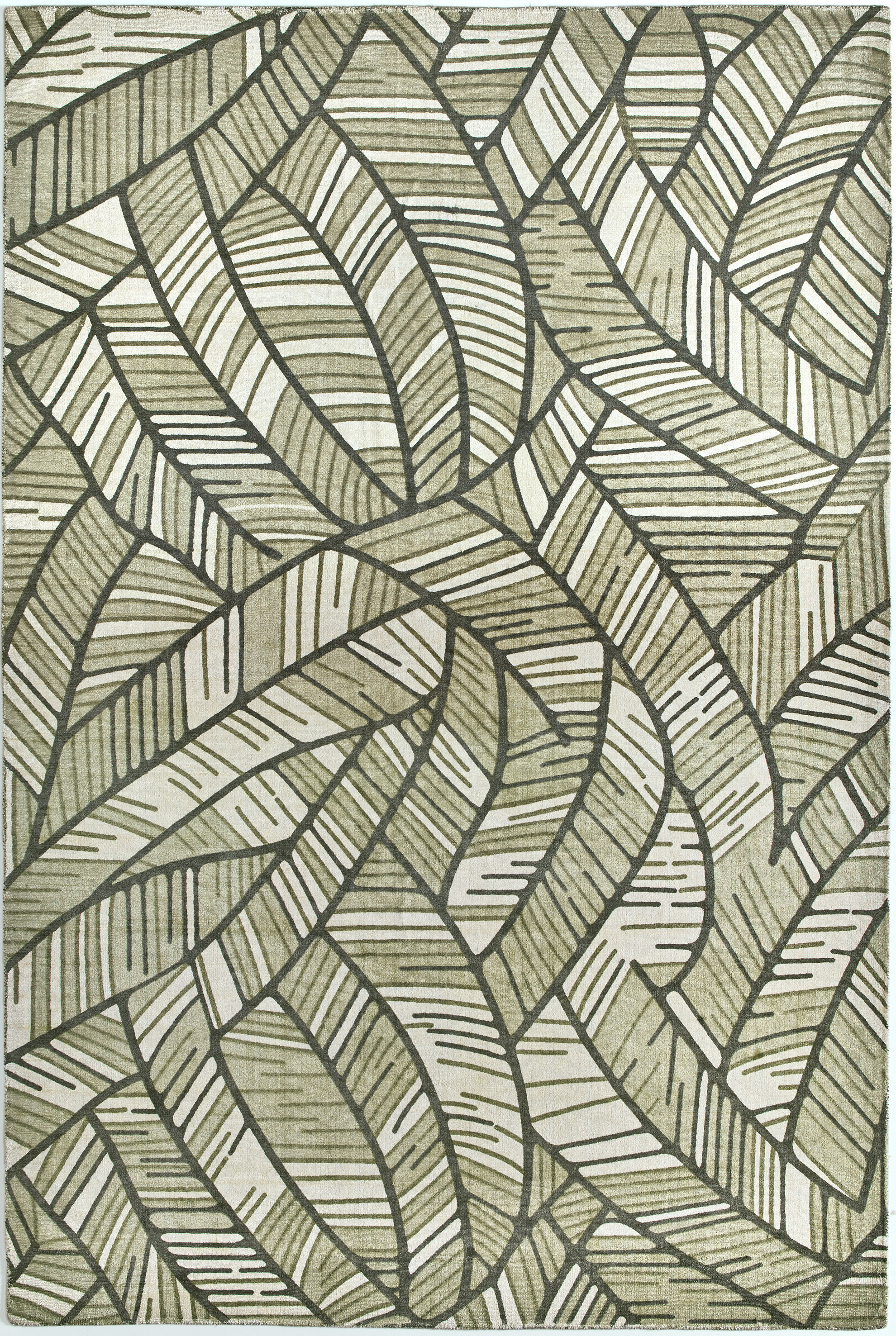 Bay Isle Home Alusine Abstract Flat Weave Green Area Rug | Wayfair.co.uk