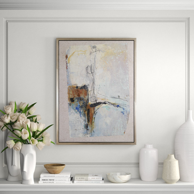 Quadrant Study I Painting, 48" H x 36" W x 2.25" D