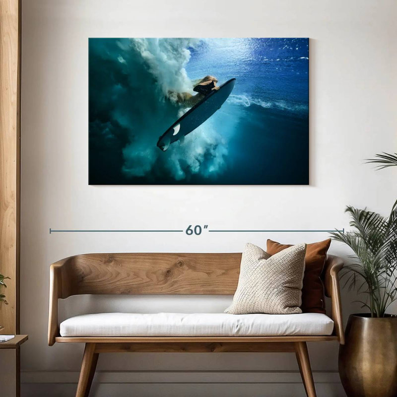 Sireci Surfer Duck Dive, 30" H x 45" W
