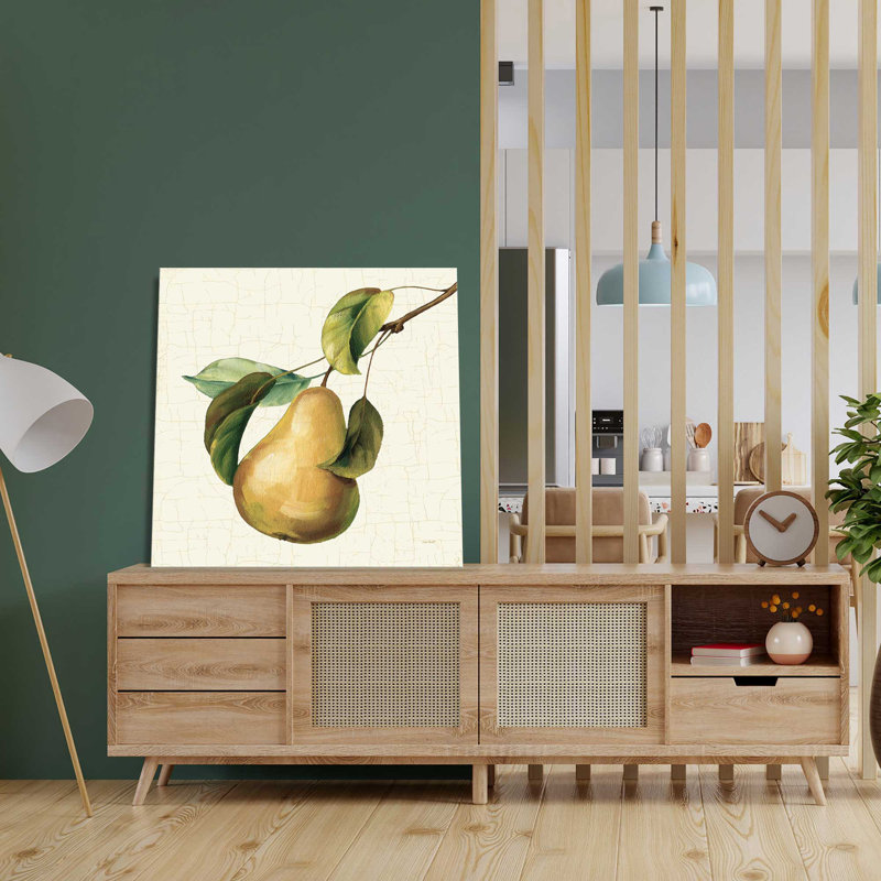 " Vintage Fruit Du Marche " Painting Print, 18" H x 18" W x 1" D