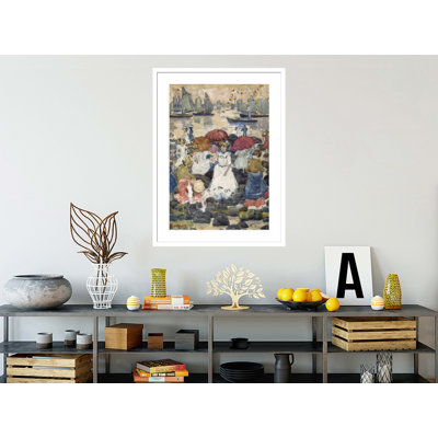 Beechmont by Maurice Brazil Prendergast -Framed Giclee Print