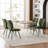 Leahana Chenille Upholstered Dining Chairs-2062736373