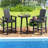 Tall Adirondack Chair With Ergonomic Backrest Armrests & Footrest For Backyard-2085309251