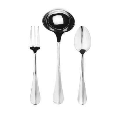 ROMA 3 Piece Stainless Steel Hostess Set