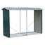 240cm W x 86cm D Metal Log Store