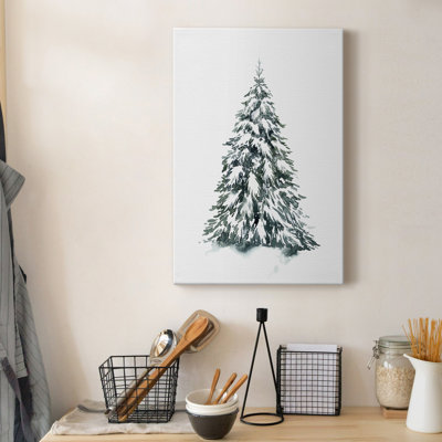«Blue Spruce II», toile tendue avec châssis de qualité supérieure - prête à être accrochée