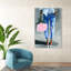 «Me and My Bouquet», reproduction d'impression-2126592214-2126592210
