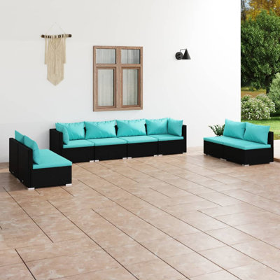 8 Piece Lounge Sofa Seating Group