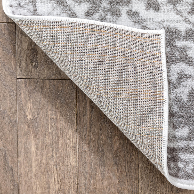 Dazzle Oriental Synthetic Area Rug, Rectangle 67 x 120cm