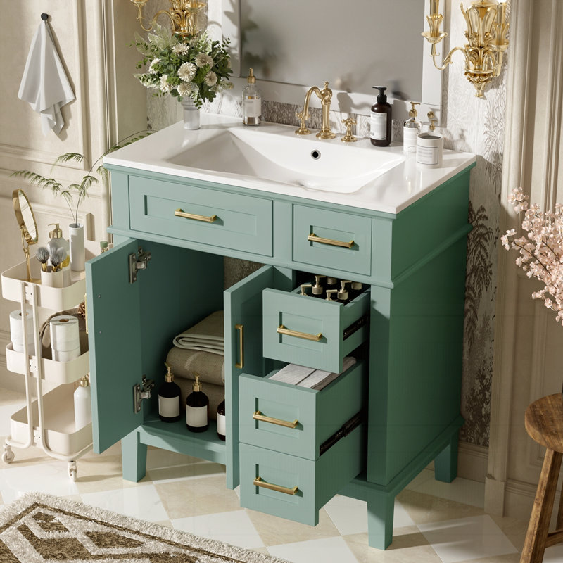 24-Inch Bathroom Vanity with Storage