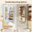 Wall Mounted Required Jewelry Armoire