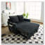 Canapé-lit en velours Corduroy-750238482