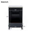 [Viedo] Petite armoire de meuble-lavabo moderne de 20 pouces avec lavabo en céramique - 20 * 14,5 * 33,3 pouces, beaucoup de rangement, 1 porte à fermeture douce-605550484