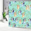 Rideau de douche avec crochets 72 "x 72" (180 x 180 cm) Mint