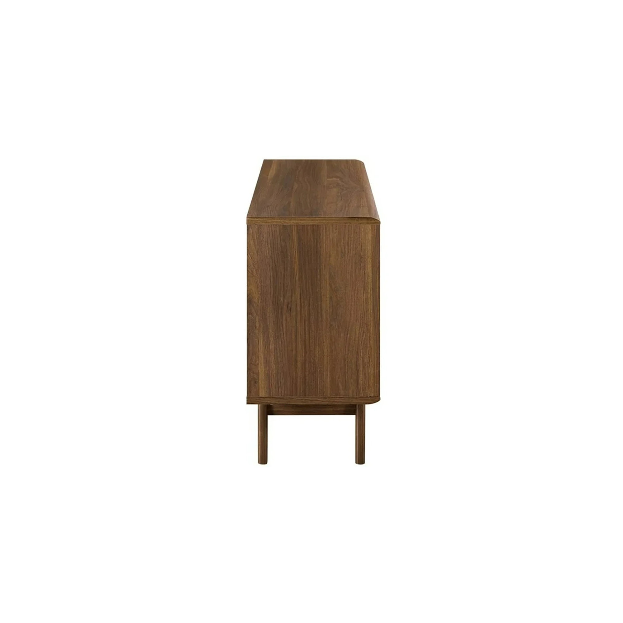 Render Two-Tier Display Stand, Walnut