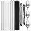 Euro Fence With 7 Posts Galvanised Steel-1314009037-1314009030
