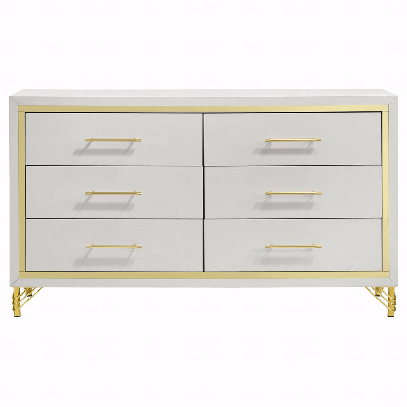 Commode de chambre à 6 tiroirs