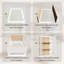 Armoire murale blanche Shaker