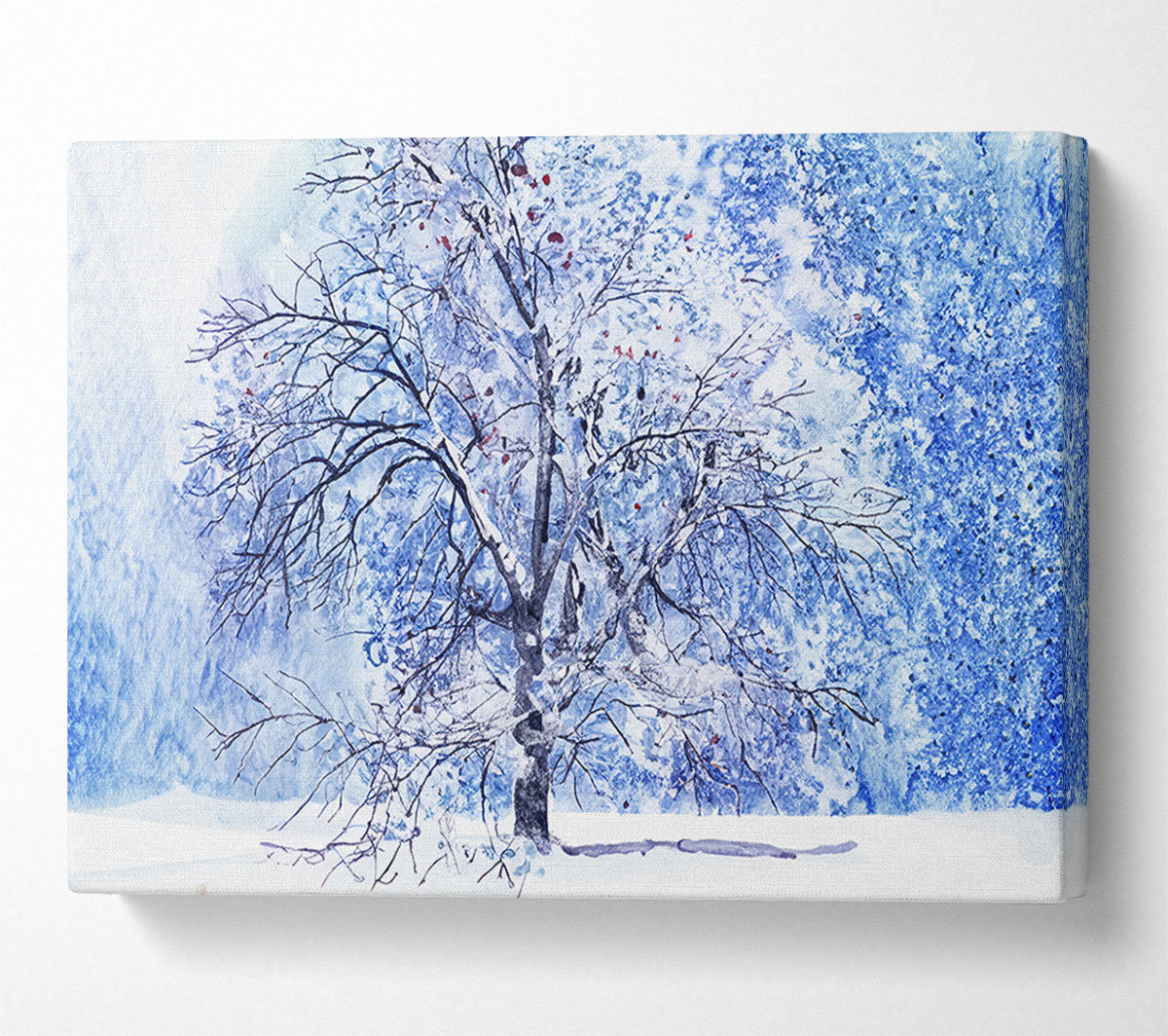 Marlow Home Co. Snow Falling - Print | Wayfair.co.uk