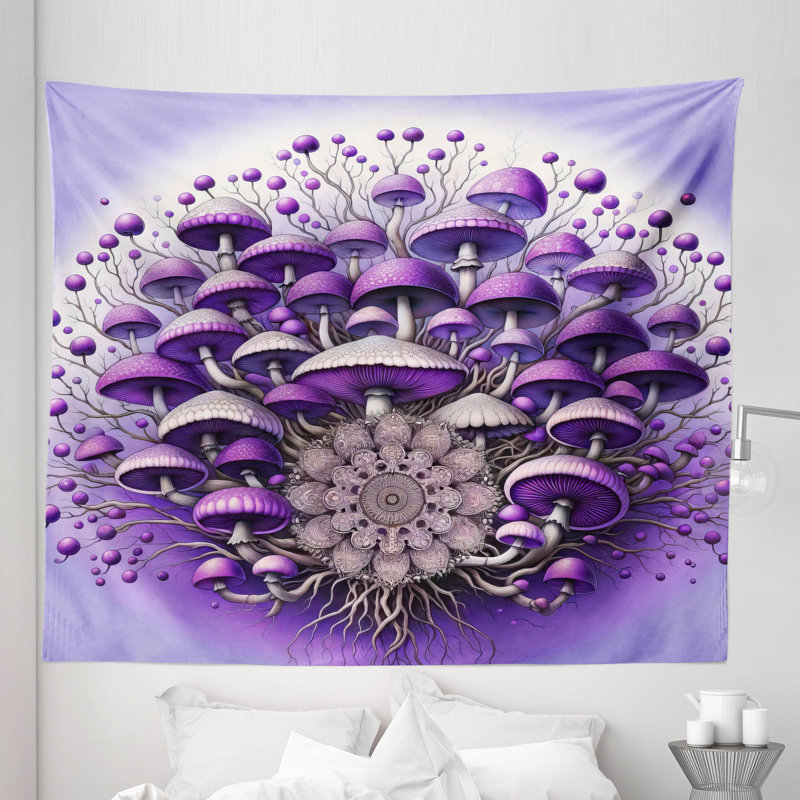 Tapisserie en microfibre, H 104 po x l 88 po