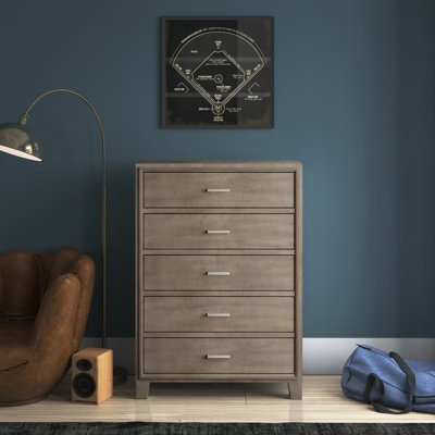 Commode 5 tiroirs Carpino