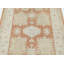 Tapis beige en laine noué à la main 3 pi x 5 pi, motif tribal turc