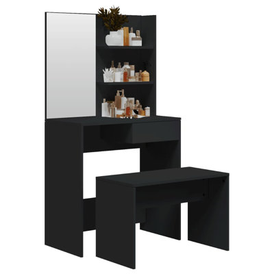 Kliment Dressing Table with Mirror