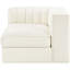 Chaise d'angle rembourrée en tissu Rummi-123507409