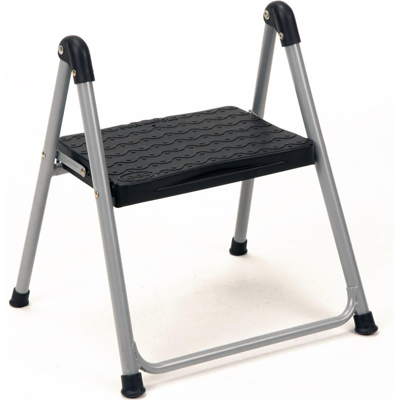 1 - Step Steel Lightweight Folding Step Stool