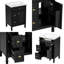 Meuble-lavabo 24 po noir avec tiroir-236108407