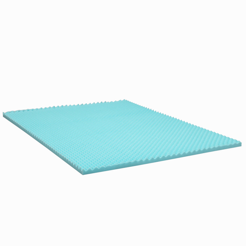 Beautyrest Cool Wave Memory Foam Mattress Topper, 2 Inch, Full, 2"