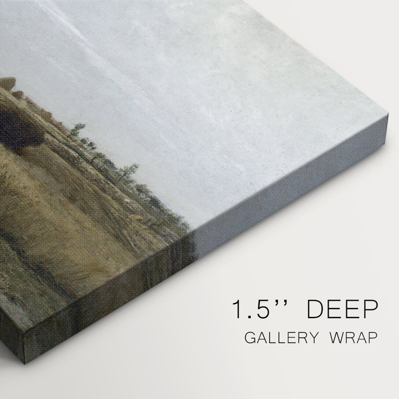 Paysages rétro-DCLXV III -Galerie enveloppée Cavas, 12 x 18