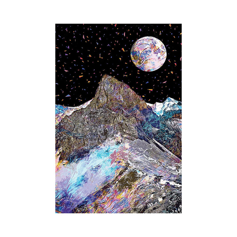 Full Moon VIII by Gab Fernando - Wrapped Canvas Print, 30.48 cm H x 45.72 cm W