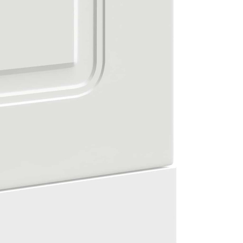 Dishwasher Panel Kalmar Artisan Oak 1.5X67 Cm Engineered Wood, White, 67cm H x 45cm W x 1.5cm D